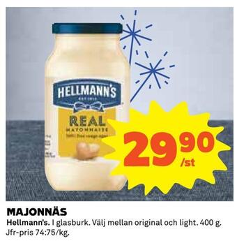 Coop Extra Majonnäs erbjuda