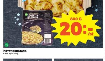 Coop Daglivs Potatisgratäng erbjuda