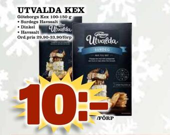 Din Mat Utvalda kex erbjuda