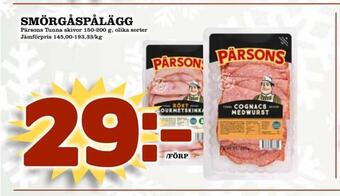 Din Mat Smörgåspålägg erbjuda