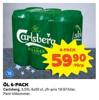 Coop Daglivs Öl 6-pack erbjuda