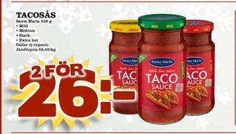 Din Mat Tacosås erbjuda