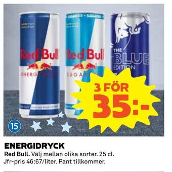 Coop Daglivs Energidryck erbjuda