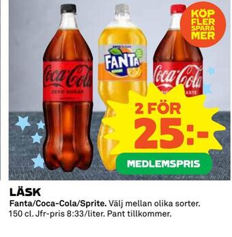 Coop Daglivs Läsk erbjuda