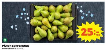 Coop Daglivs Päron conference erbjuda