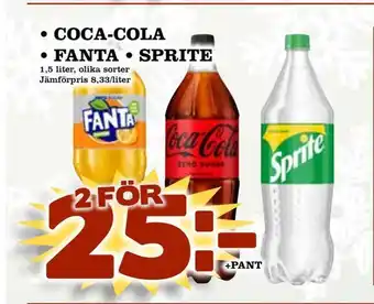 Din Mat Coca-cola • fanta • sprite erbjuda