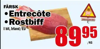 Matdax Entrecôte • rostbiff erbjuda