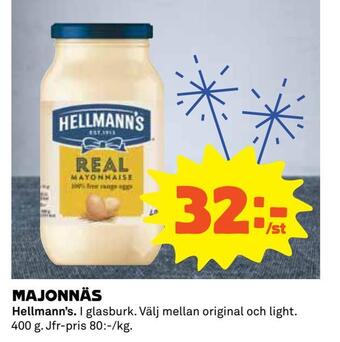 Coop Daglivs Majonnäs erbjuda