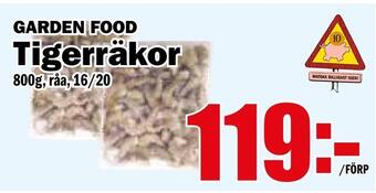 Matdax Tigerräkor erbjuda