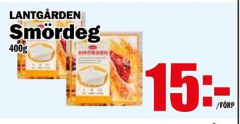 Matdax Smördeg erbjuda