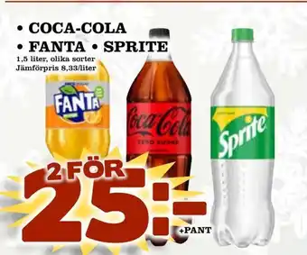Matvärlden Tensta Coca-cola • fanta • sprite erbjuda