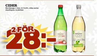 Nya Pulsen Cider erbjuda