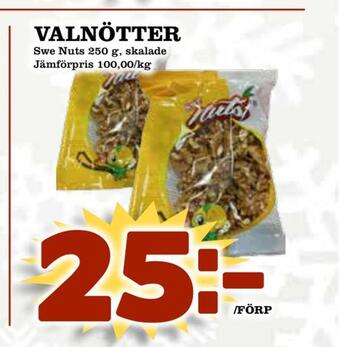 Matvärlden Tensta Valnötter erbjuda