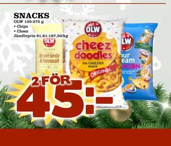 Matdax Snacks erbjuda