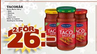 Matvärlden Tensta Tacosås erbjuda