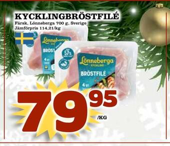 Matvärlden Tensta Kycklingbröstfilé erbjuda