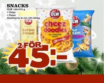 Nya Pulsen Snacks erbjuda