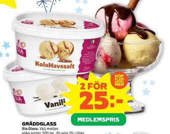 Stora Coop Gräddglass erbjuda