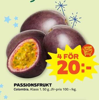Passionsfrukt