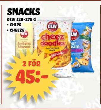 Nelins Snacks erbjuda