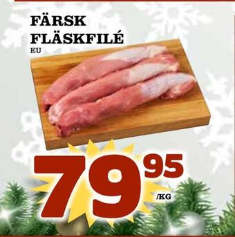 Matdax Färsk fläskfilé erbjuda