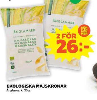 Stora Coop Ekologiska majskrokar erbjuda