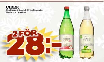 Matvärlden Tensta Cider erbjuda