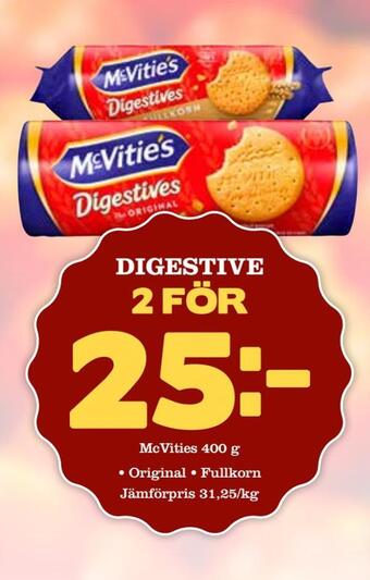 Nelins Digestive erbjuda