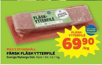 Stora Coop Färsk fläskytterfilé erbjuda