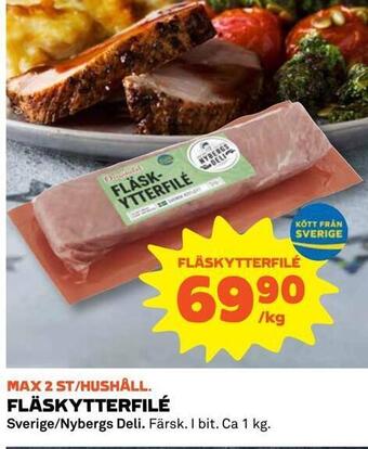 Coop Fläskytterfilé erbjuda