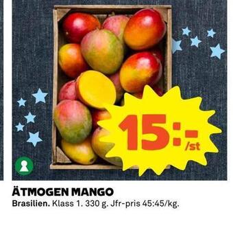 Coop Ätmogen mango erbjuda
