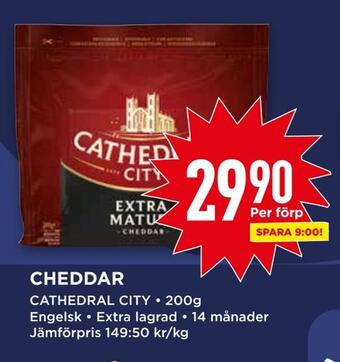Willys Cheddar erbjuda