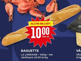 Willys Hemma Baguette erbjuda