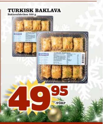 Turkisk baklava