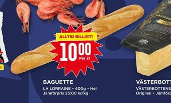 Willys Baguette erbjuda