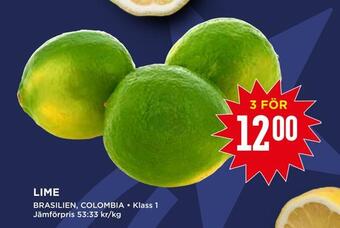 Willys Hemma Lime erbjuda