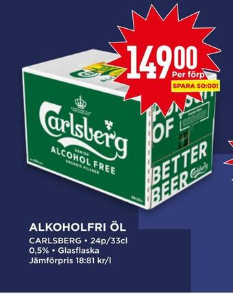 Willys Hemma Alkoholfri öl erbjuda