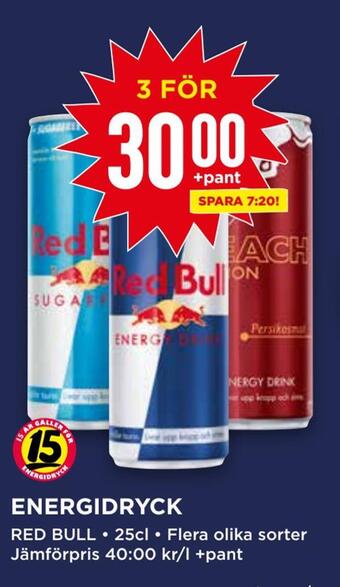 Willys Energidryck erbjuda