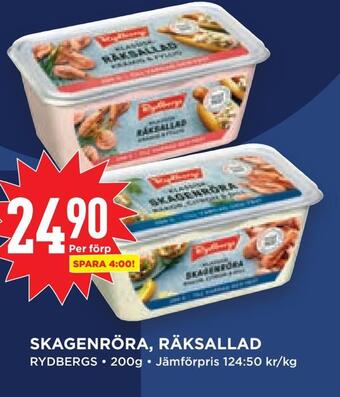 Willys Hemma Skagenröra, räksallad erbjuda