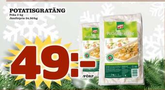 Supergrossen Potatisgratäng erbjuda