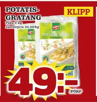Potatisgratäng