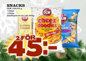Supergrossen Snacks erbjuda