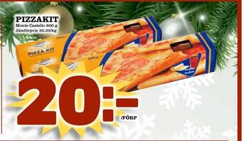 Supergrossen Pizzakit erbjuda