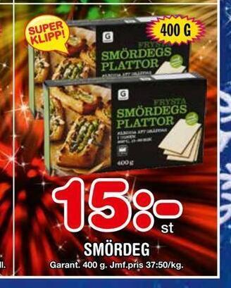 Nya Pulsen Smördeg erbjuda