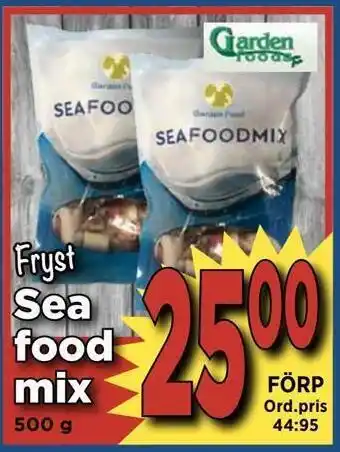 Supergrossen Sea food mix erbjuda