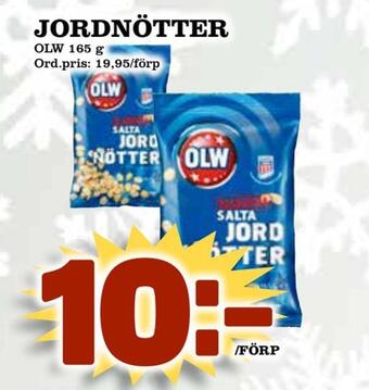 Supergrossen Jordnötter erbjuda