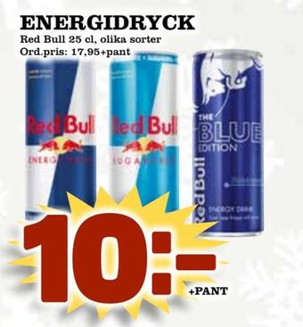 Supergrossen Energidryck erbjuda