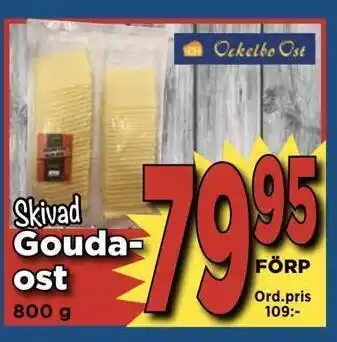 Supergrossen Skivad gouda- ost erbjuda
