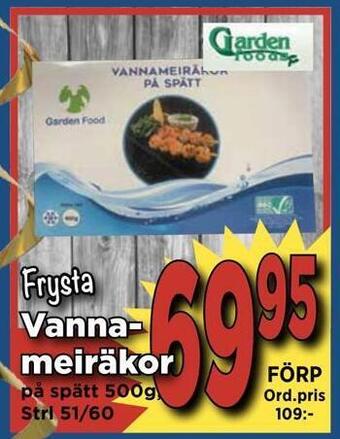 Supergrossen Vannameiräkor erbjuda