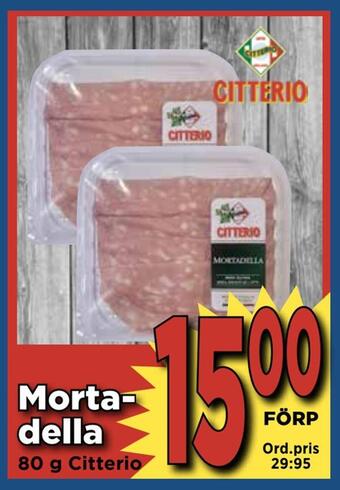 Supergrossen Mortadella erbjuda